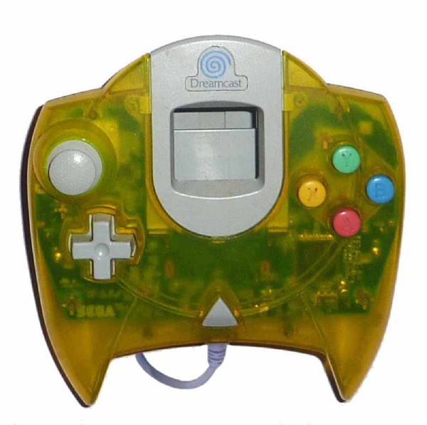 Sega Dreamcast PAL Dreamarena Yellow Controller